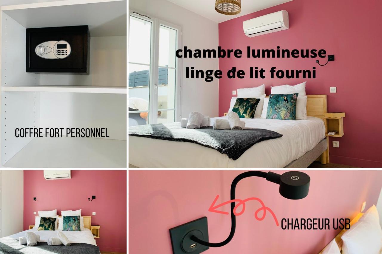 לס מתה Le Vaisseau Maison Avec Piscine/Parking/Wifi/Plages 5Kms מראה חיצוני תמונה