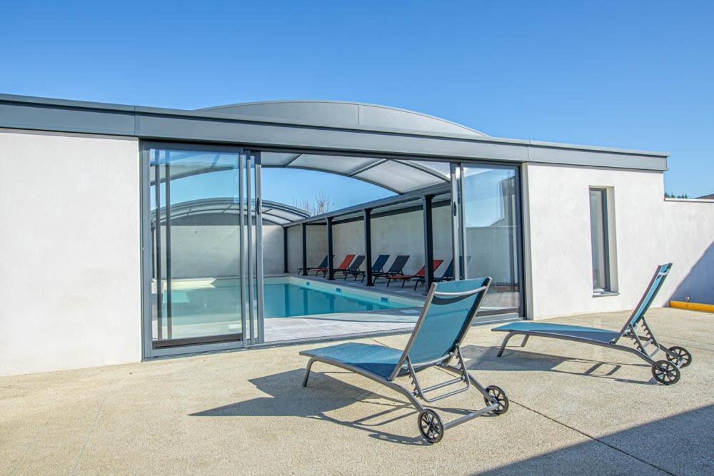 לס מתה Le Vaisseau Maison Avec Piscine/Parking/Wifi/Plages 5Kms מראה חיצוני תמונה