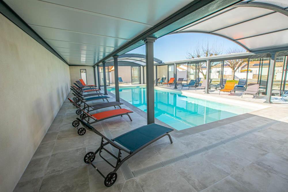 לס מתה Le Vaisseau Maison Avec Piscine/Parking/Wifi/Plages 5Kms מראה חיצוני תמונה