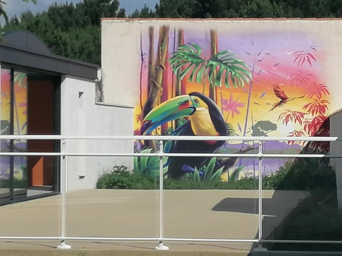 לס מתה Le Vaisseau Maison Avec Piscine/Parking/Wifi/Plages 5Kms מראה חיצוני תמונה